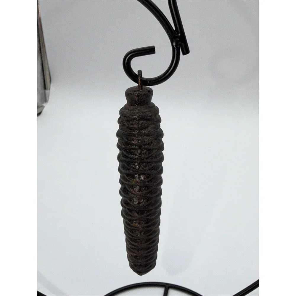 Cast Iron Pine Cone Weight for Cuckoo Clock Bronze Finish Weighs 1/2 Pound